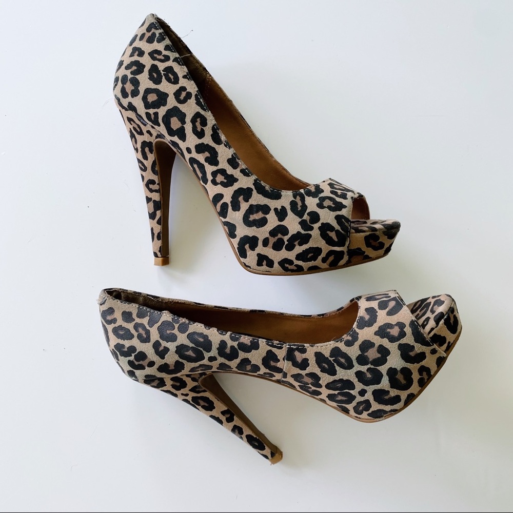 MNG animal print super sexy (& comfy!) pumps
